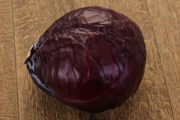 Red bright cabbage