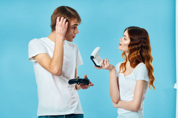 two girls with mobile phone