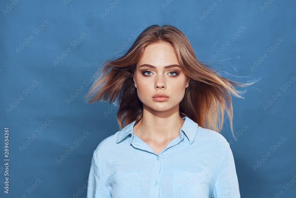 Poster portrait of a girl