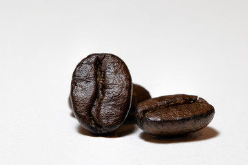 Coffee Beans; Macro Image 