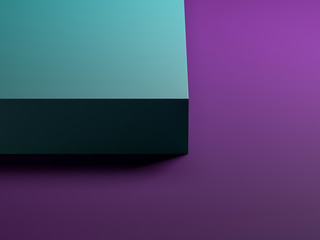 Light green with purple abstract mockup