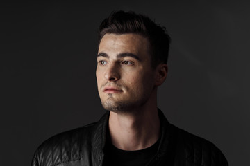 portrait of a young man