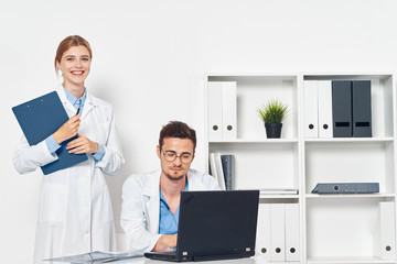 Obraz premium portrait of businesswoman in office