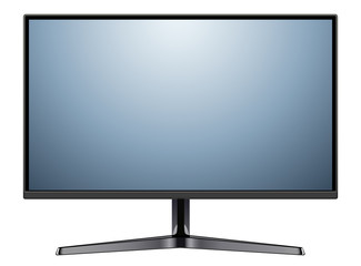 Monitor TV isolated