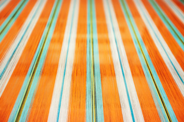 Close-up shot of cotton weaving.