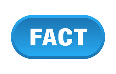 fact button. fact rounded blue sign. fact