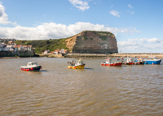 Staithes, North Yorkshire Fishing Boats