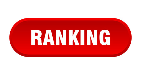 ranking button. ranking rounded red sign. ranking