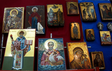 virgin mary and jesus