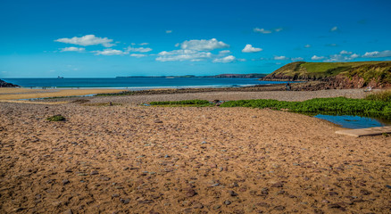 Manorbier , Pembrokeshire, Wales, UK