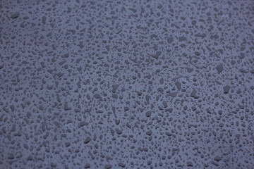 Drops on the glass, the sky. abstraction background.
