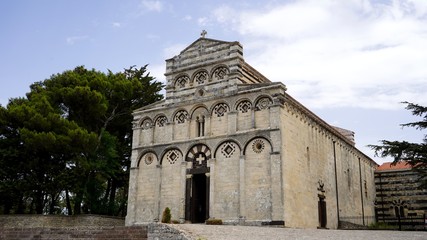 Obraz premium Monastère de San Pietro de Sorres, Sardinia, Italy