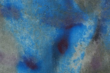 blue gray stone background from dirty concrete wall