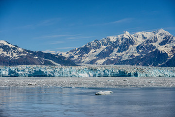 Glacier in the sunshine, Global warming, Climate change 
