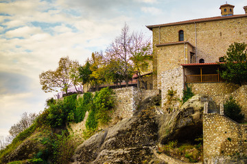 Monastery in Meteora, Greece