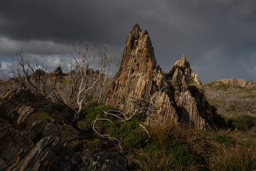Sarah Anne Rocks on the Tarkine Coast of Tasmania