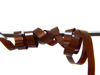 cassette tape isolated on white background