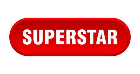 superstar button. superstar rounded red sign. superstar