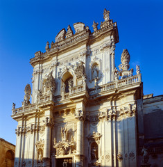 Fototapeta na wymiar Chiesa di San Giovanni Battista a Lecce