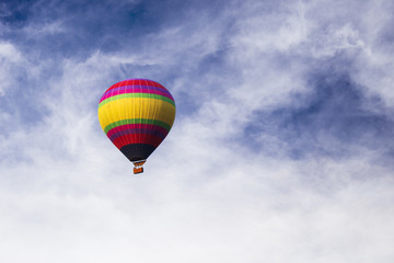 Viaje en globo aerostático