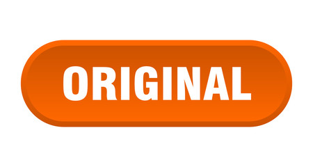 original button. original rounded orange sign. original