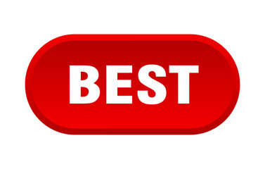 best button. best rounded red sign. best