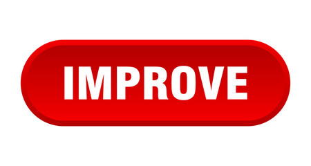 improve button. improve rounded red sign. improve