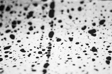 The texture of expanded polystyrene closeup. Sound and thermal insulation for construction, production of containers and lodges.