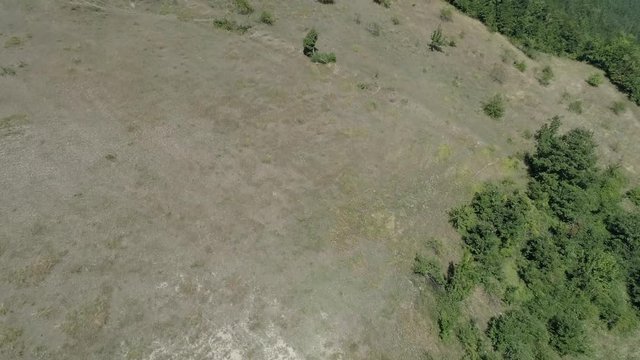 paesaggio naturale appennino tosco emiliano vista aerea