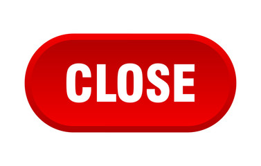 close button. close rounded red sign. close