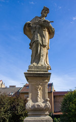 Obraz premium Statue of Saint John Nepomuk in Bratislava