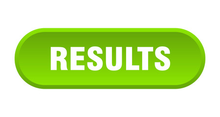 results button. results rounded green sign. results
