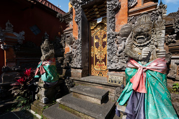 Entrance of Ubud Palace, Bali, Indonesia