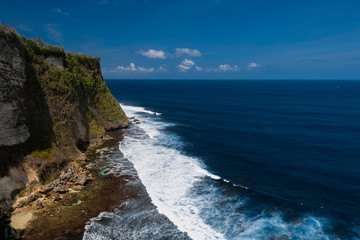 Uluwatu Temple is a Balinese Hindu sea temple located in Uluwatu, Bali, Indonesia