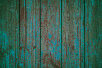 Fototapeta na wymiar Vintage wood background. The wooden wall is blue and red. Wood texture, photo background