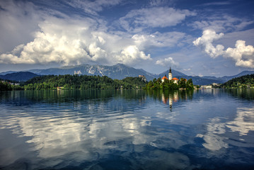 Fototapeta premium Bled Reflections