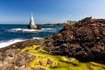 lighthouse on the coast