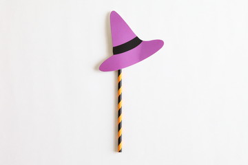 Photo booth colorful props for Halloween party - Witch hat