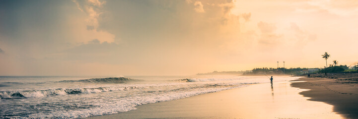 Sunset at Blacksendbeach