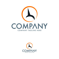 Scrap Letter H Logo Template