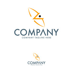 Abstract Logo Template. Eye logo