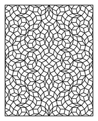 Laser cut geometric pattern decorative panel. Vector ornament design.