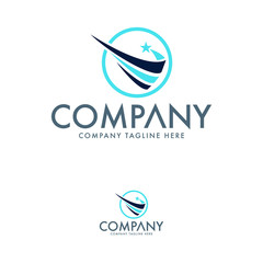 Logistic and consulting logo design