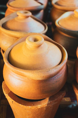 Thai handmade pottery