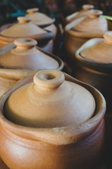 Thai handmade pottery