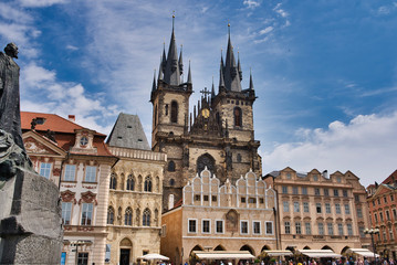 Church of our Lady before Tyn Prague - Czech Republic