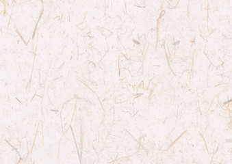 Korean traditional paper with straw