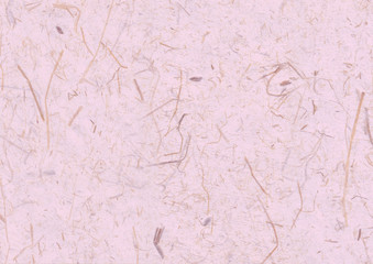 Korean traditional paper with straw