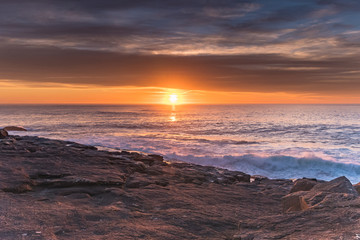 Fototapeta na wymiar Colourful Sunrise Seascape