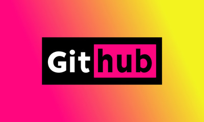 GitHub Sticker Illustration Vector T-shirt Print